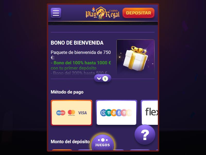 Play Regal y bonos para jugadores móviles Play Regal y bonos para jugadores móviles