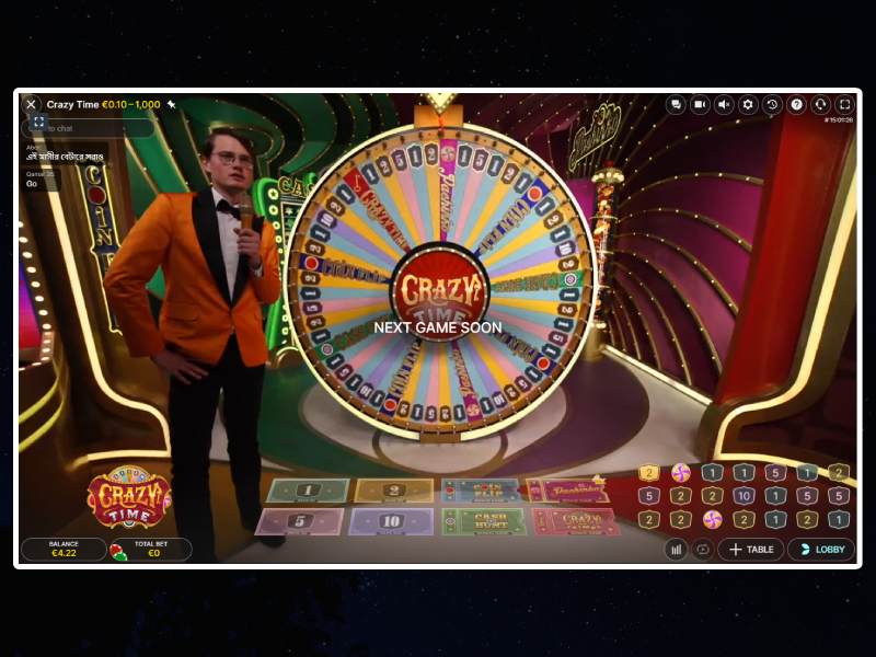 Breve información sobre el juego Crazy Time Live Breve información sobre el juego Crazy Time Live